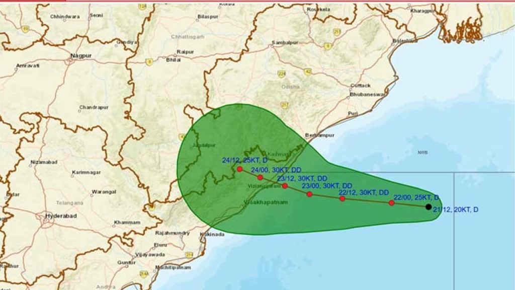 Bay Of Bengal Depression Ap Heavy Rain Alert Strong Winds