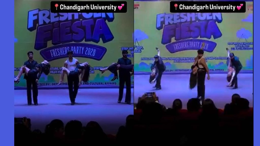 Chandigarh University Freshers Dance Video Viral Controversy