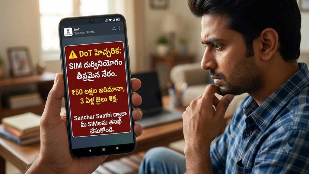 DoT SIM Card Warning: మీ పేరు మీద సిమ్‌ను వేరొకరు వాడుతున్నారా? మీకు రూ.50 లక్షల వరకు జరిమానా!, పైగా శిక్ష..