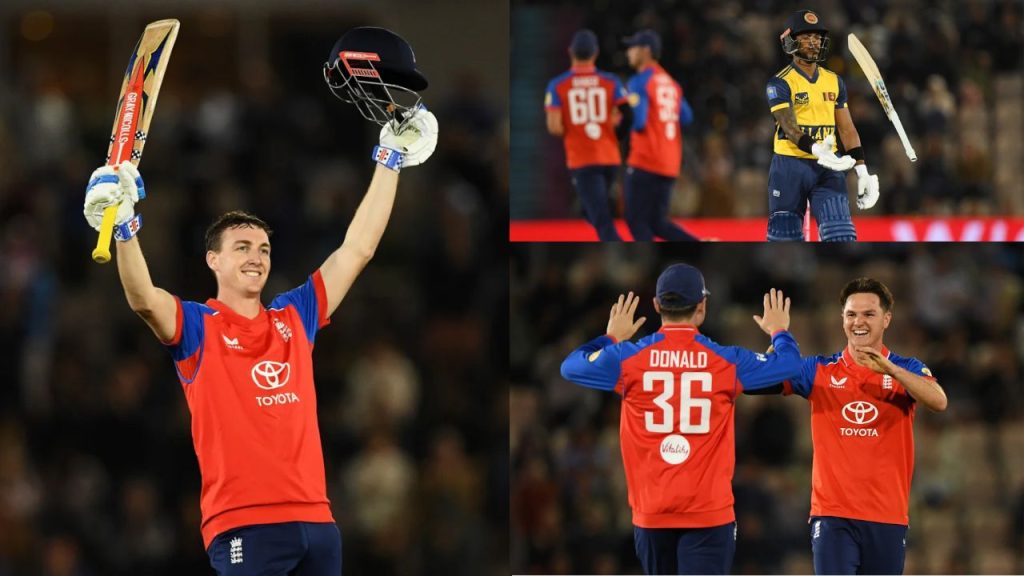 Eng Vs Sl England Beat Sri Lanka By 119 Runs As Harry Brook Hits 114 Score