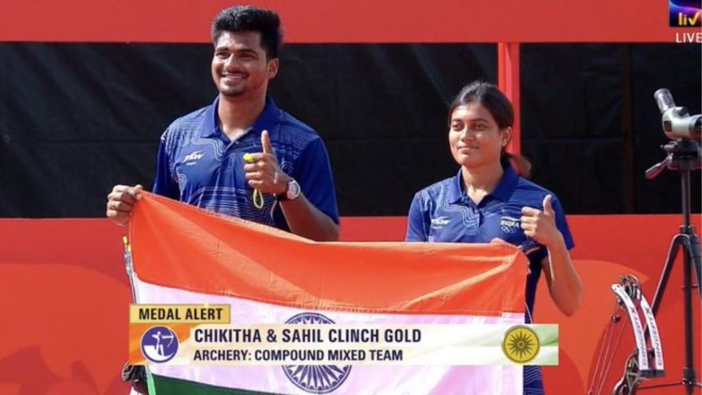 Asian Games 2026 India Wins Archery Gold In Compound Mixed Team Event
