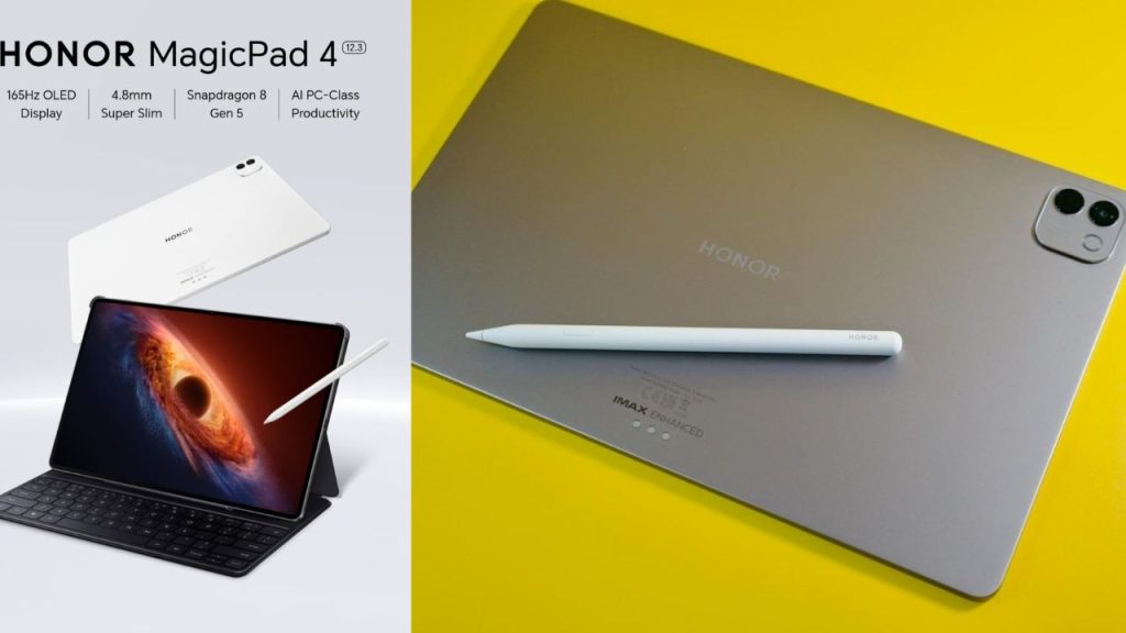 Honor Magicpad 4 Launched With 12 1 Inch 3k Display 10100mah Battery And More Features