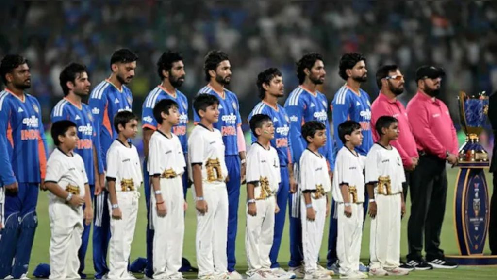 Vande Mataram India Vs Afghanistan T20 Bcci Six Stanzas