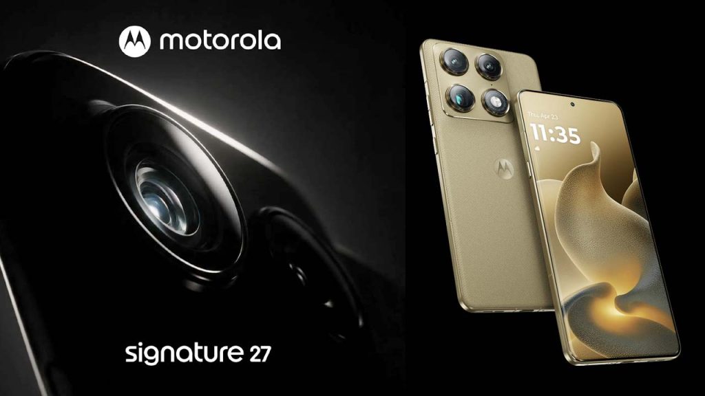 Motorola Signature 27 Launching September 22 200mp Camera Dolby Vision