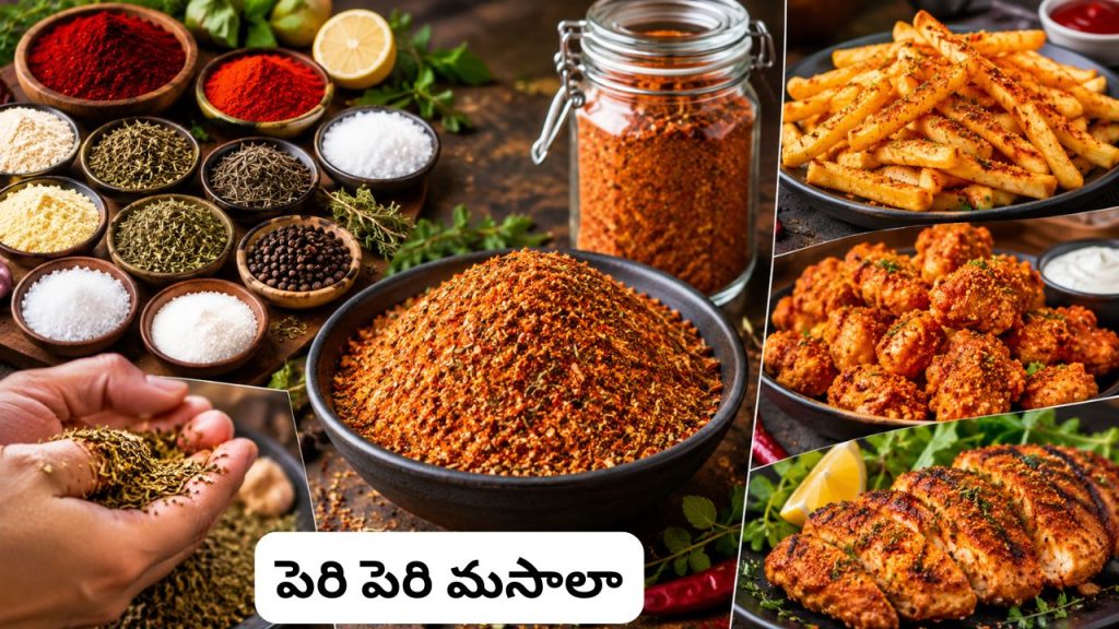 Homemade Peri Peri Masala Recipe For French Fries Chicken Snacks And Starters