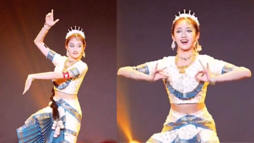 Prabhas Pournami Bharatha Vedamuga Song Chinese Dancer Meera Wang Kuchipudi Viral