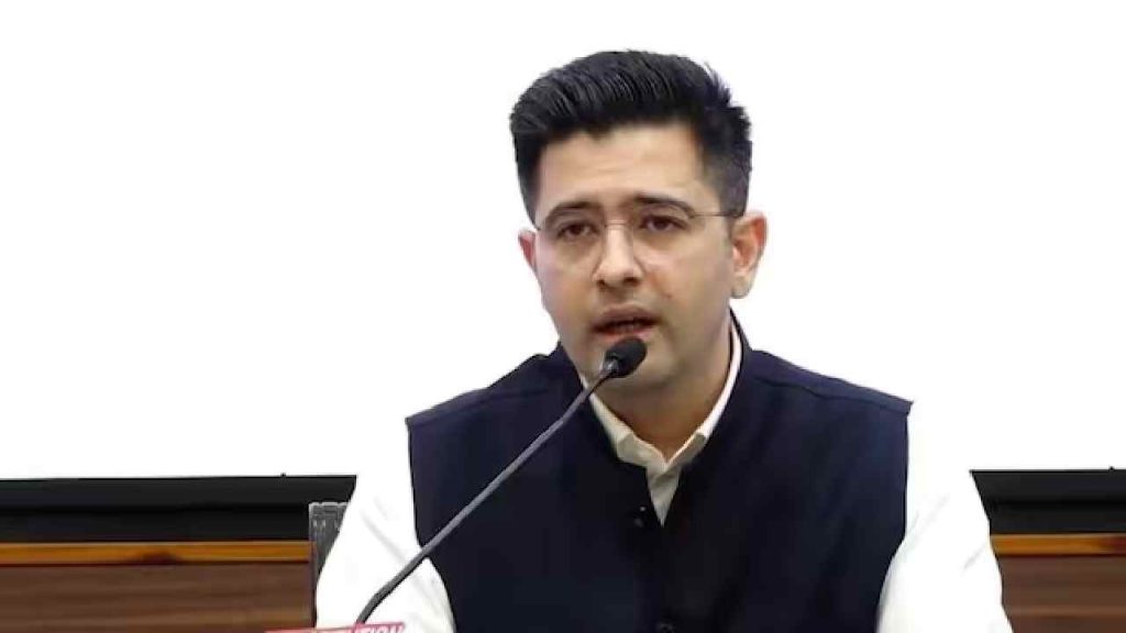 Raghav Chadha Calls Aap Ex Girlfriend Amid Delhi Voter List Sir Row