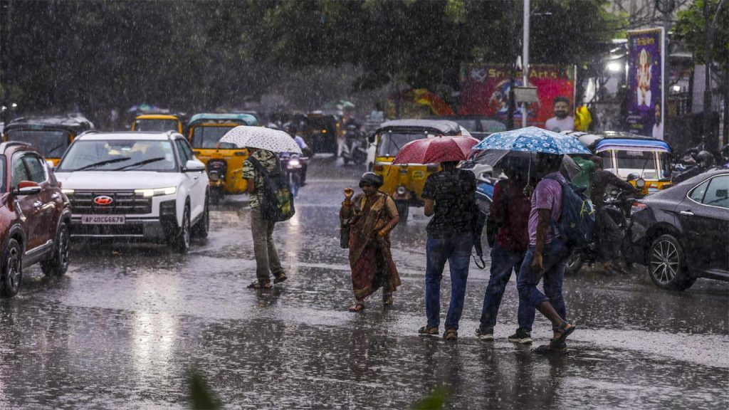 Imd Rain Alert Telugu States Heavy Rainfall Bay Of Bengal Low Pressure Weather Update