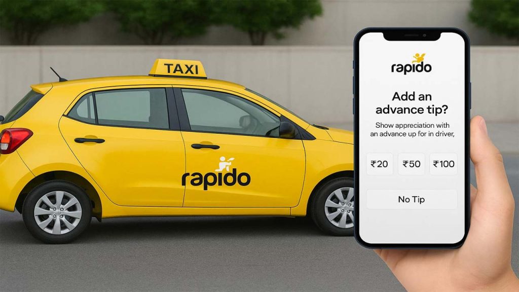 Central Government Bans Advance Tipping Cab Aggregators Rapido