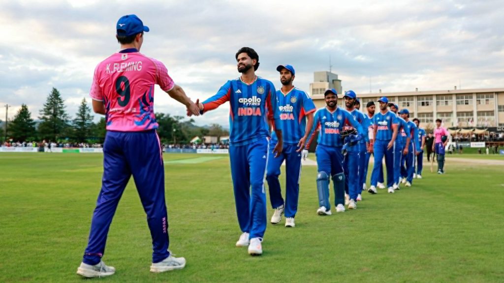 India Vs Japan Team India Captain Shreyas Iyer Praises Axar Patel After Thriller