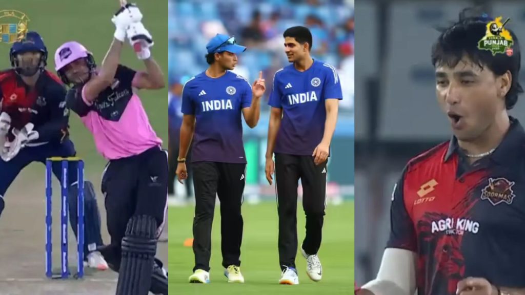 Shubmangill Vs Abhishek Sharma Revenge Moment Goes Viral In Sher E Punjab T20