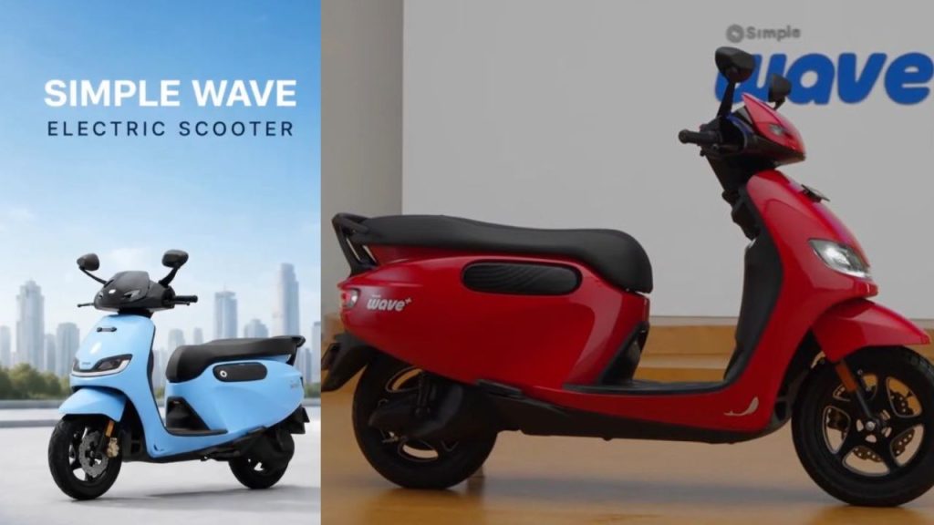 Simple Wave Electric Scooter Launched At Rs 1 10 Lakh With 243 Km Range
