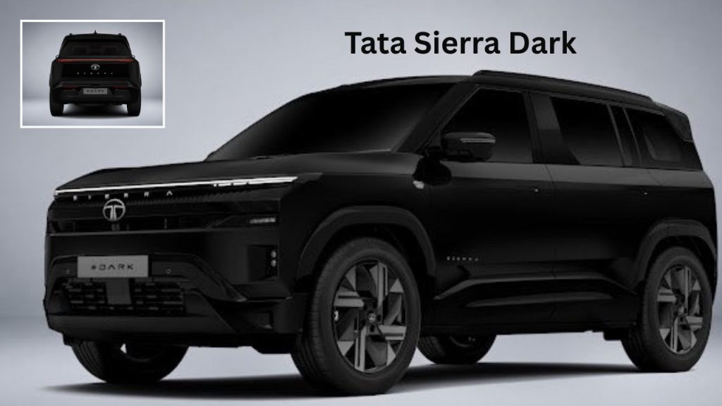 Tata Sierra Dark Launched At Rs 13 99 Lakh Variants Features Prices Are