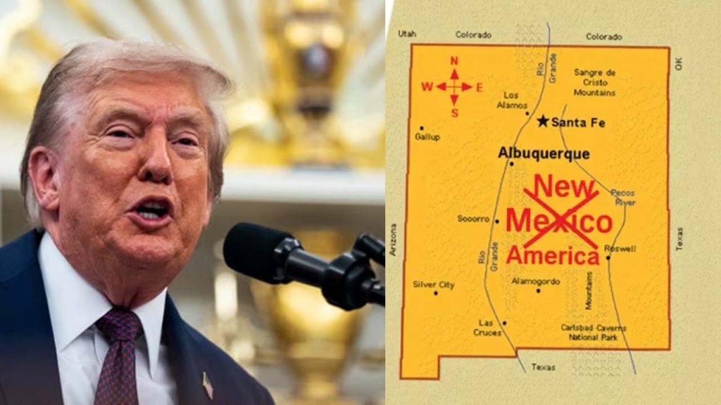 Trump New Mexico New America Renaming Plan Rules