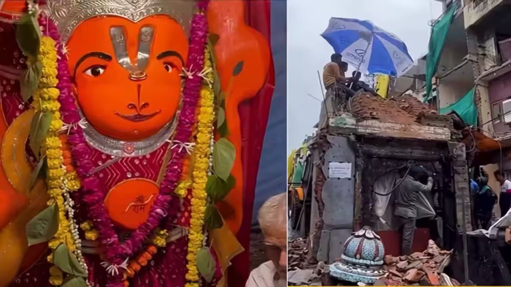Ujjain Khada Hanuman Idol Not Moving Simhastha 2028 Road Expansion