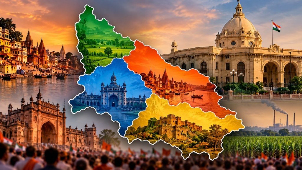 Uttar Pradesh Four States Explained Why Is Up Division Demanded