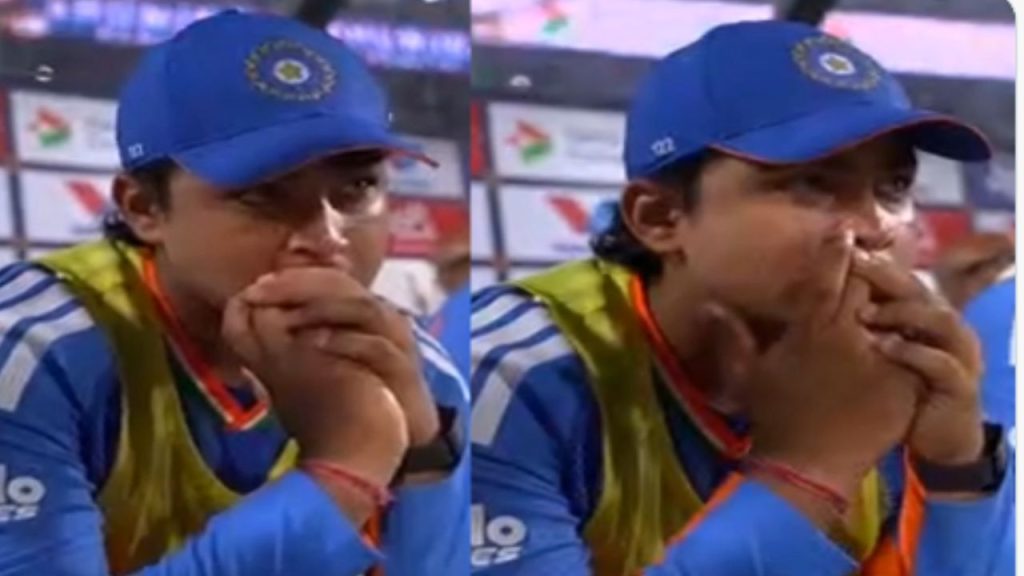 Vaibhav Sooryavanshi Tears Video And Photos Go Viral Afg Vs Ind 1st T20