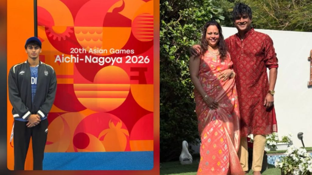Vedant Madhavan Asian Games 2026 Swimming R Madhavan Son