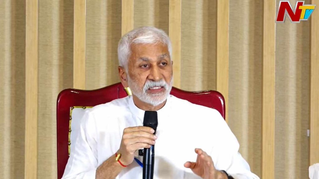 Vijay Sai Reddy To Launch New Political Party Says He Wont Be Cm Candidate