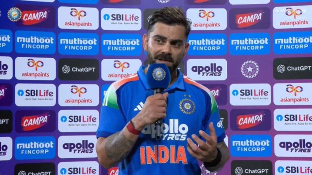 Virat Kohlis Message To Young Players No Excuses Keep Working Hard