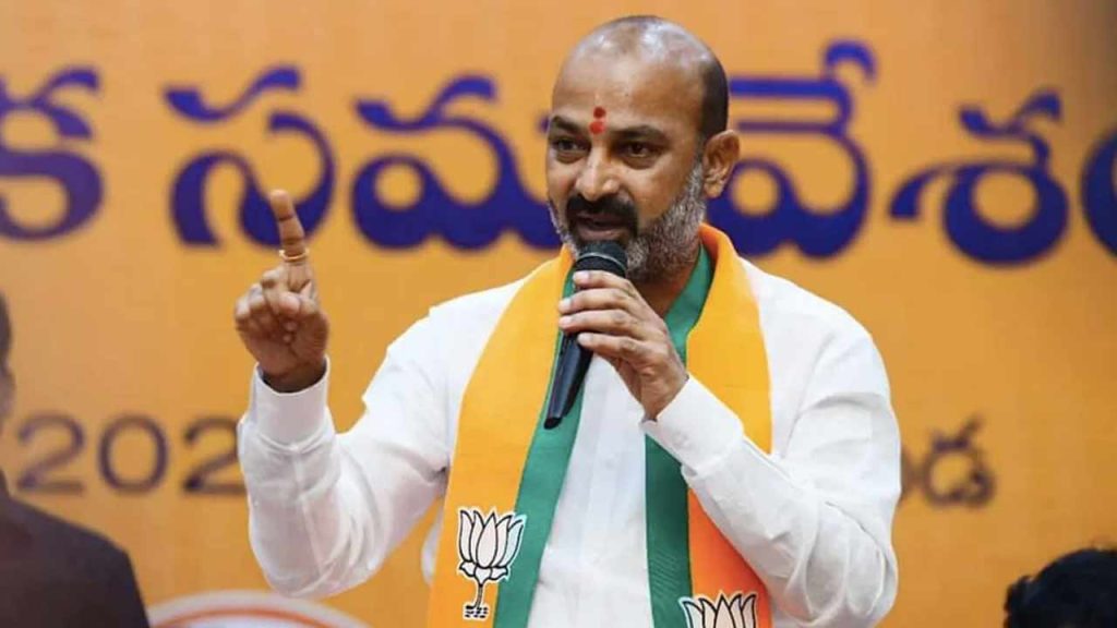 Bandi Sanjay Women Mlas Police Conduct Telangana Congress Brs