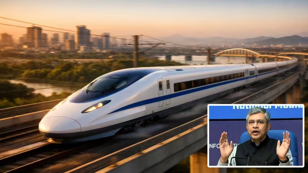 Mumbai Ahmedabad Bullet Train Surat Bilimora First Section 2027