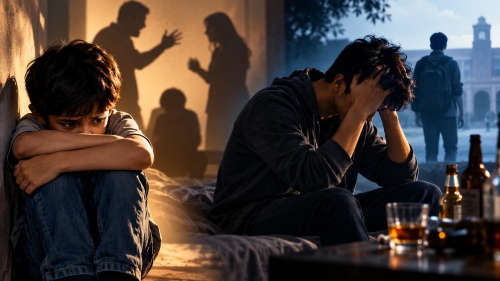 Childhood Trauma Linked To Depression And Alcohol Use In Youth