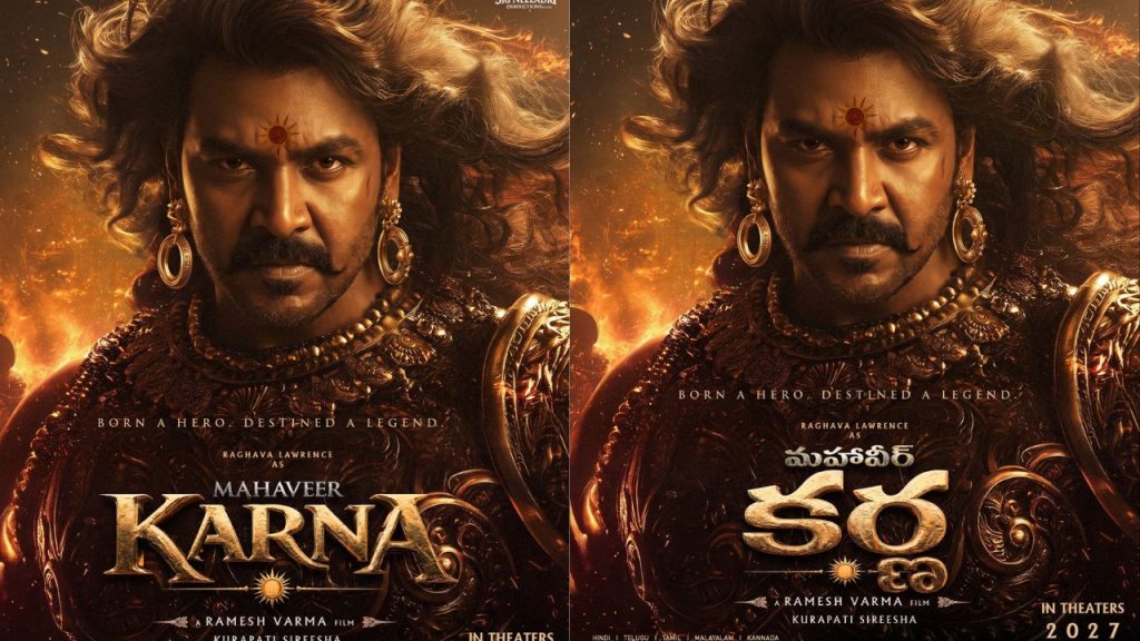 Raghava Lawrence Karna Mahaveer Karna First Look Controversy
