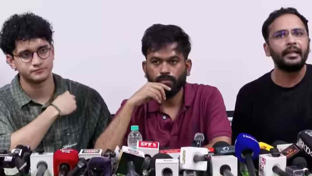 Cjp Protest Mumbai Shivaji Park Stir Over Gyanesh Kumar Resignation Faces Counter Protest