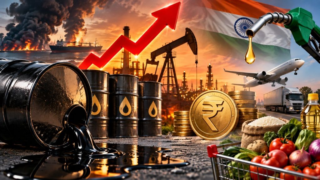 Crude Oil Prices Above 100 Dollars Impact On India