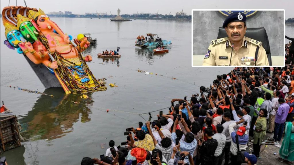 Telangana Ganesh Immersion 13 Dead 26 Injured Dgp Cv Anand