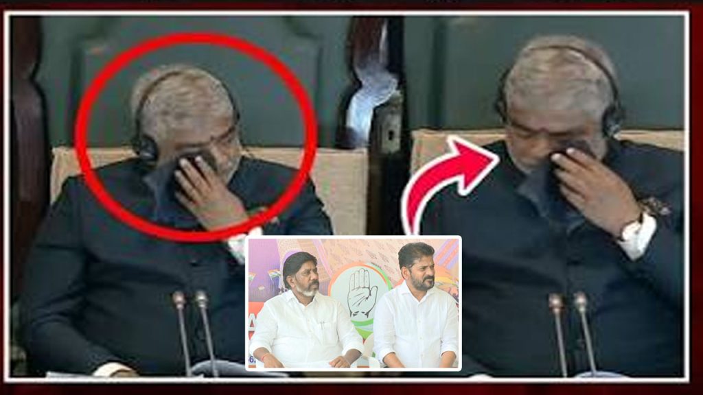Telangana Assembly Revanth Reddy Bhatti Meet Speaker Gaddam Prasad