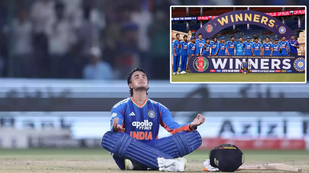 India Vs Afghanistan 3rd T20 Abhishek Sharma Record Century 127 Run Win