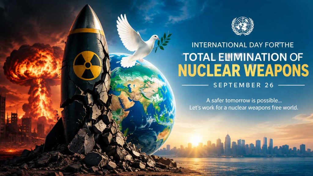 International Day Total Elimination Nuclear Weapons 2026