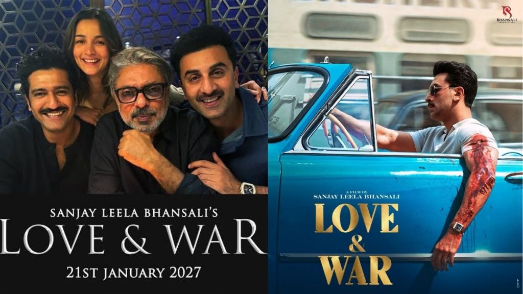 Ranbir Kapoors Love War First Look Released