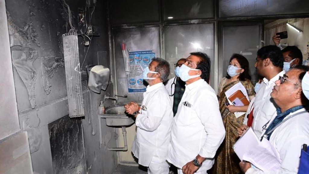 Adilabad Rims Fire Accident Rs 5 Lakh Ex Gratia