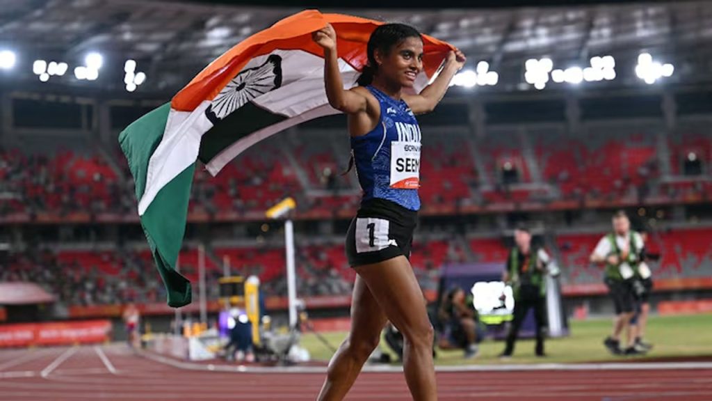 Seema Kumari Asian Games 2026 10000m Bronze 16 Year Wait