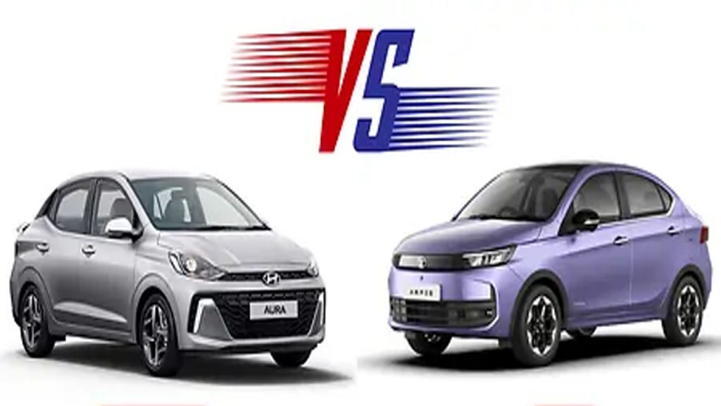 Tata Aeris Vs Hyundai Aura Price Features Specs Comparison