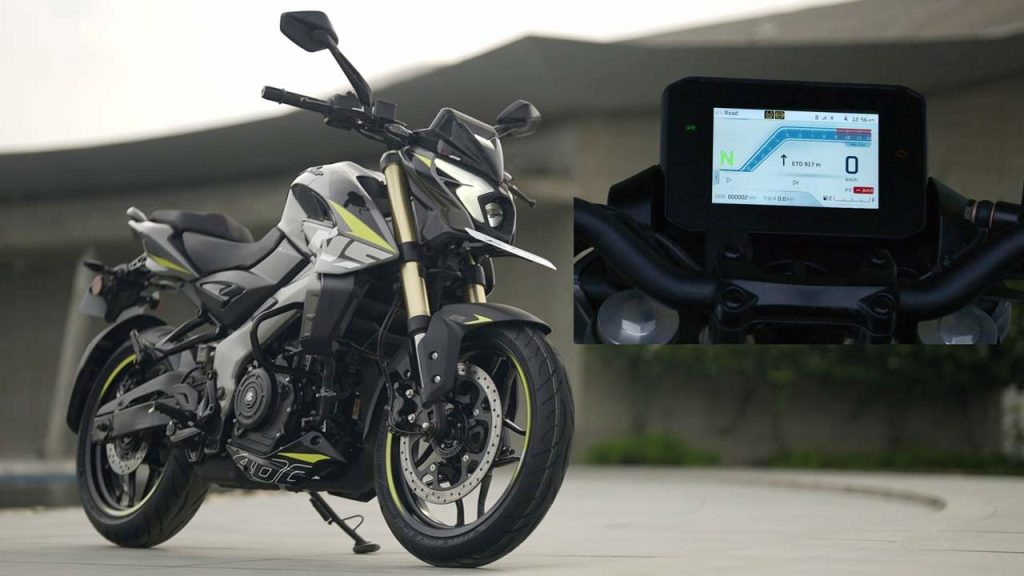 New Bajaj Pulsar Ns400z Gets 5 Inch Tft Display Connected Features