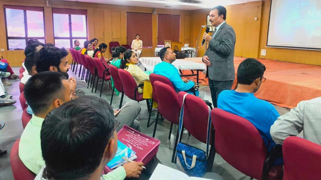 Ccrt Workshop Dr Gvn Raju Trains Teachers In Voice Modulation