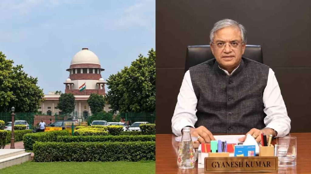 Gyanesh Kumar Supreme Court Notice To Cec Eci In Pil Next Hearing On October 27