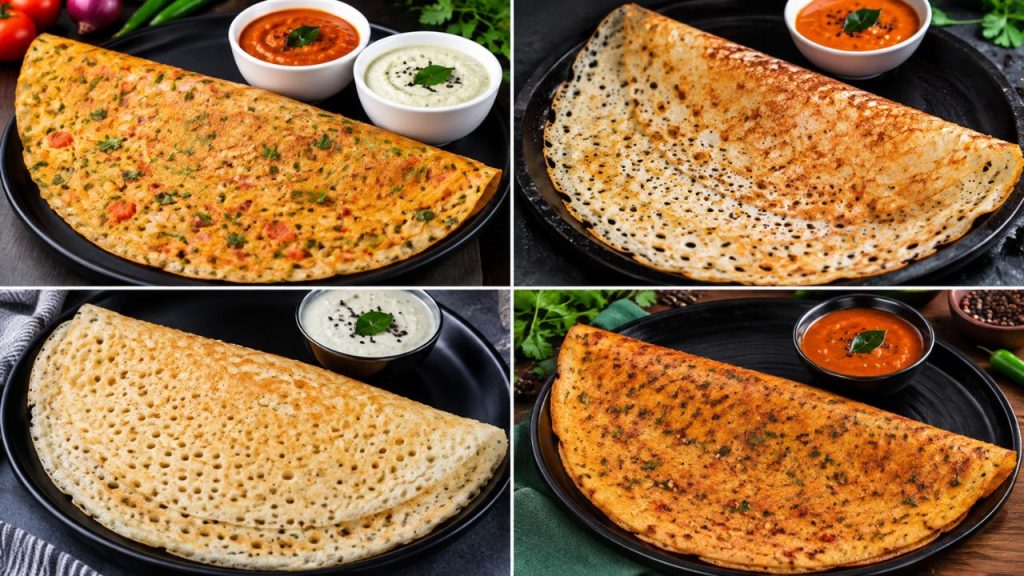 Instant Dosa Recipes 4 Easy No Fermentation Dosa Recipes For Breakfast