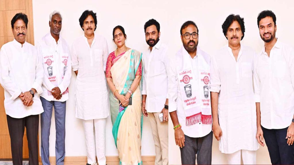 Ysrcp Leaders Prominent Personalities Join Jana Sena Party