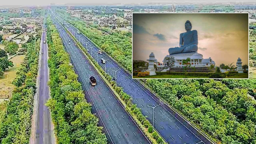 Kharagpur Amaravati Greenfield Highway 457 Km In Ap
