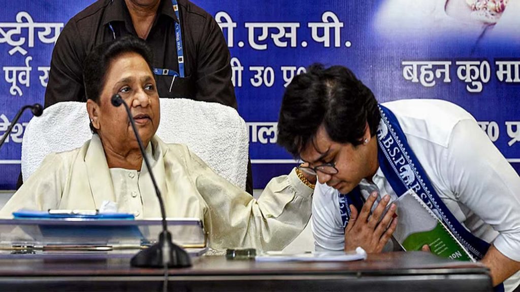 Mayawati Akash Anand Reappointed Bsp National Coordinator