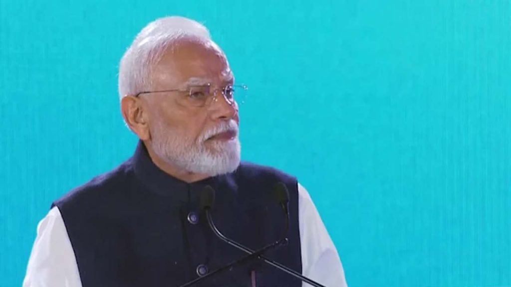Pm Modi India Mother Of Democracy Cheap Mobile Data Technology Power
