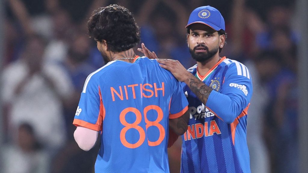 Nitish Reddy Reveals Captain Shreyas Iyers Bowling Plan Vs West Indies In 3rd T20i
