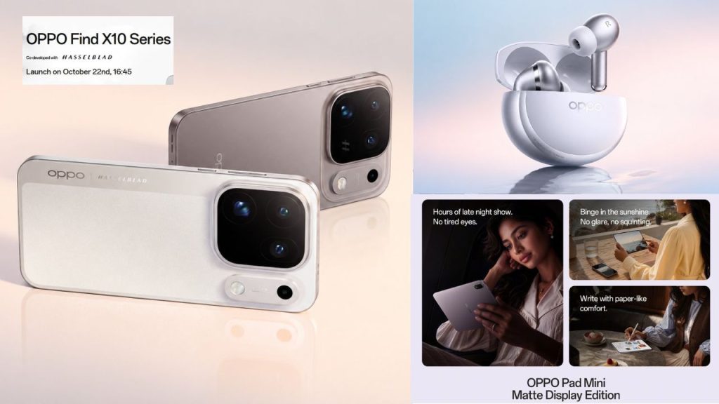 Oppo Find X10 Series India Launch On October 22 With 200mp Triple Cameras Features And Offers