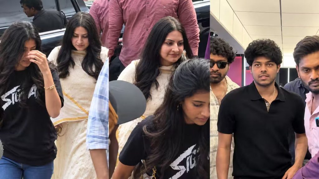 Vijay Wife Sangeetha Watches Son Jason Sanjay Sigma Theatre