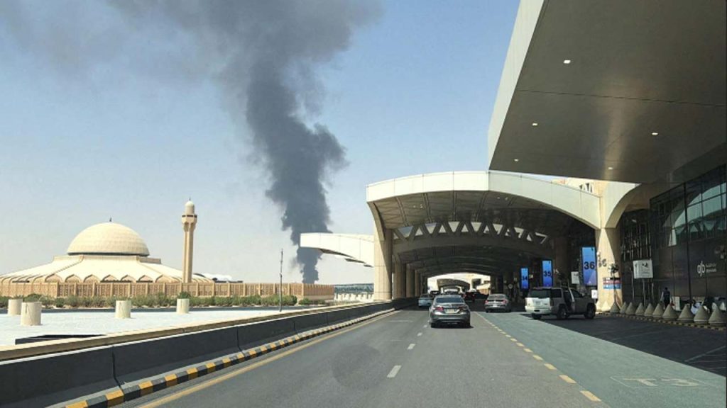Houthis Attack Riyadh Airport Saudi Arabia Missile Strikes